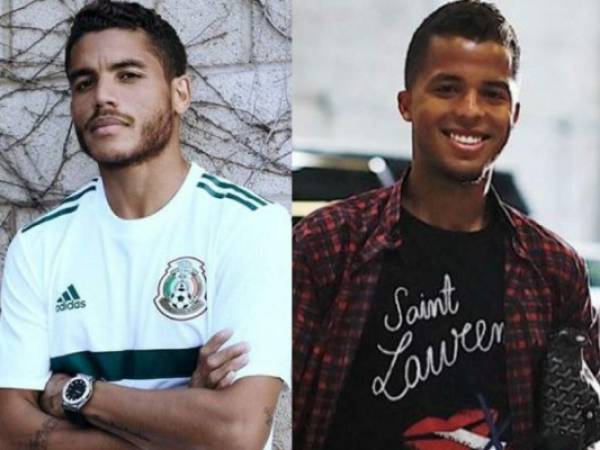 Jonathan Dos Santos y Giovani Dos Santos. Fotos cortesía Instagram @jona2santos@oficialgio