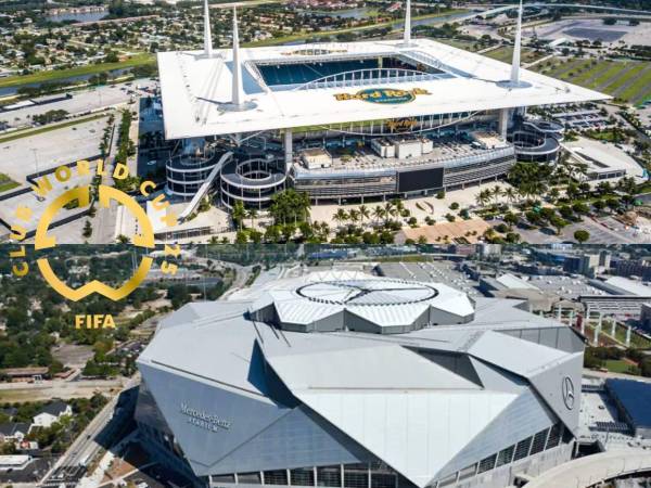 Este sábado 14 de junio arranca el Mundial de Clubes de la FIFA 2025. Estos son los recintos que albergarán los partidos del certamen.