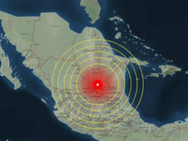 Un sismo de magnitud 6 sacude el sur y el centro de México.