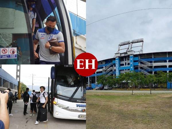 Buscando amargar la clasificación de México al mundial, la Selección de Honduras llegó este domingo al Olímpico. Los aztecas, con semblantes serios y miradas de preocupación, ingresaron al recinto de San Pedro Sula, al norte del país.