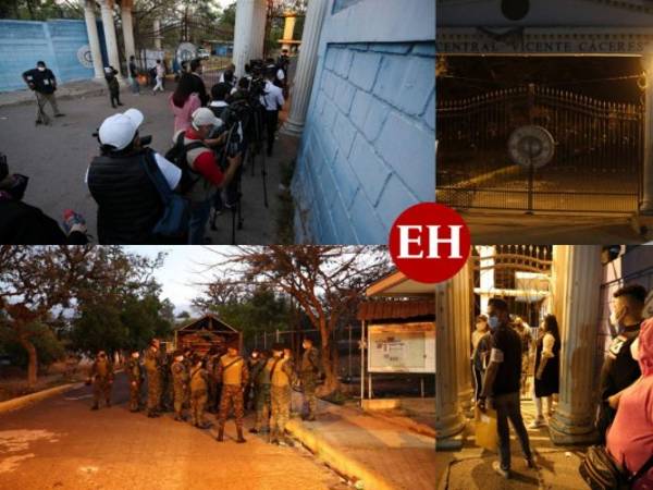 Desde tempranas horas de esta madrugada el Instituto Central abrió sus puertas a las personas responsables de dar por iniciado el proceso electoral interno. Medios de comunicación, miembros de los cuerpos de seguridad y personal del CNE se avocó al Central. Fotos: David Romero/ELHERALDO.