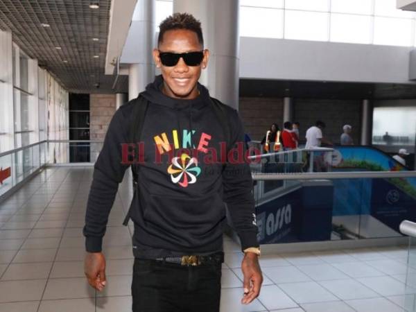 Romell Quioto sorprendió a la prensa deportiva este martes tras viajar a Estados Unidos en plena semana de Selección, a la que no fue convocado. (Foto: Ronal Aceituno / EL HERALDO)