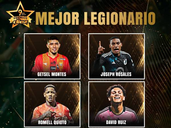 Estos son algunos de los nominados a conquistar el premio al Mejor Legionario.