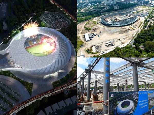 El Salvador está construyendo uno de los estadios más grandes y modernos del mundo. Te mostramos los últimos avances de la obra.