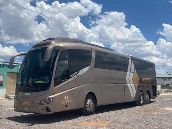 Imagen que circula en medios mexicanos sobre el secuestro de los migrantes en San Luis Potosí.