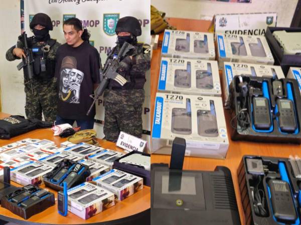 La Policía Militar del Orden Público (PMOP) capturó a un cabecilla de la pandilla 18 que mantenía un sofisticado equipo tecnológico. Esto informó la PMOP sobre el detenido.