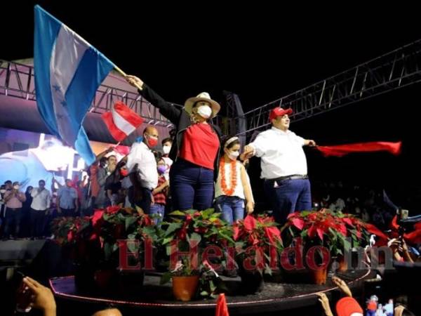 La coalición opositora ganaba en 189 de 298 municipios, lo que representa el 63% de las comunas de Honduras.En 2017, el bloque opositor apenas ganó en 73 municipios. Foto: El Heraldo