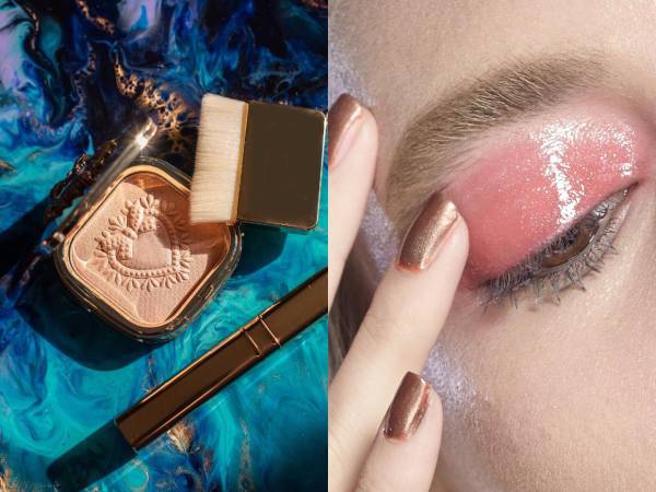 El maquillaje metálico abandona el uso festivo y se plantea como recurso para el día a día.