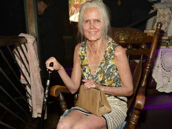 Heidi Klum en su disfraz de Halloween.