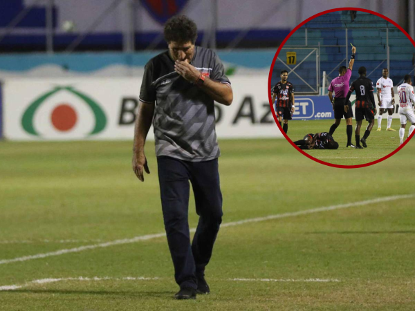 Héctor Vargas, DT del Vida, volvió a lamentar el arbitraje del partido en el que<b> Olimpia</b> los vapuleó por marcador de 6-2 .