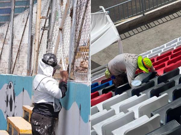 La Comisión Nacional de Deportes, Educación Física y Recreación (Condepor) se encuentra haciendo varios cambios en el Estadio Nacional de Tegucigalpa. El gobierno de Xiomara Castro lo dejó así, pero la nueva administración se encuentra haciendo remodelaciones.