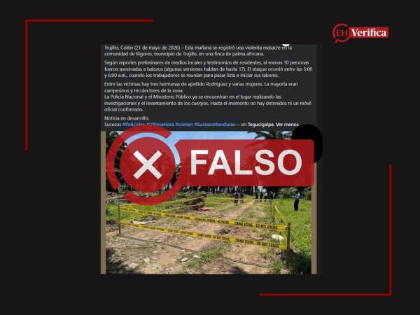 Captura de pantalla a una publicación de Facebook hecha el 22 de mayo de 2026, adaptada a esta cartela.