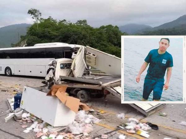 Atrapado en el amasijo de hierro en el que quedó convertido el camión que conducía falleció un joven trabajador de una compañía distribuidora de pescado y mariscos en la carretera CA-5, que conduce al norte del país. Estos son los detalles del trágico accidente.