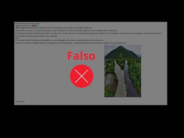 Captura de pantalla una publicación de Facebook hecha el 14 de noviembre de 2023.