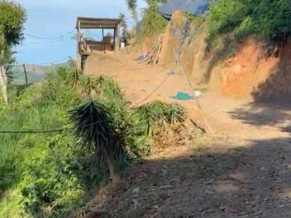 El cuerpo de don Carlos Alberto Arriaga quedó a solo unos metros de su casa, ultimado a causa de un disparo de escopeta.