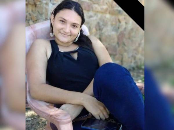 Imagen en vida de la joven fallecida, que se presume sería originaria de Choloma, en el departamento de Cortés.