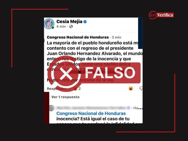Captura de pantalla a una publicación de Facebook, hecha el 27 de julio de 2026, adaptada a esta cartela.