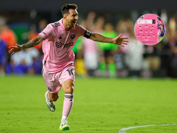 El jugador argentino podrá jugar de titular con el Inter Miami.