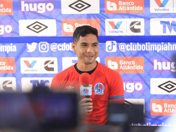 Carlos Pineda, volante del Olimpia.