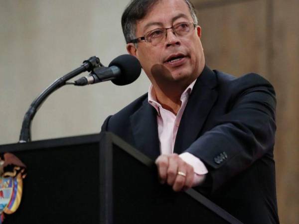 El presidente de Colombia, Gustavo Petro.