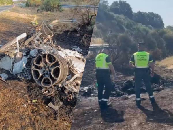 El vehículo en el se conducían ambos futbolistas quedó totalmente destruido y en el que perdieron la vida. Noticia que ha impactado a muchos.