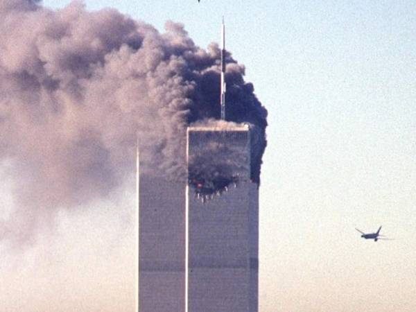 El 11 de septiembre de 2001 fueron atacadas las Torres Gemelas. Foto: AFP.