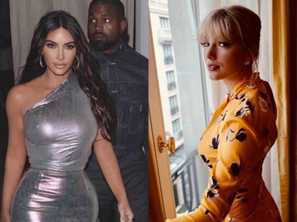 Kim utilizó sus redes sociales para defender a su esposo de Taylor Swift. Fotos: Instagram