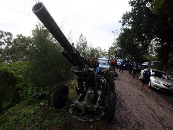Los cañonazos representan una de las más altas muestras de fervor y respeto de las Fuerzas Armadas a la Patria en el 202 aniversario de independencia de Honduras.