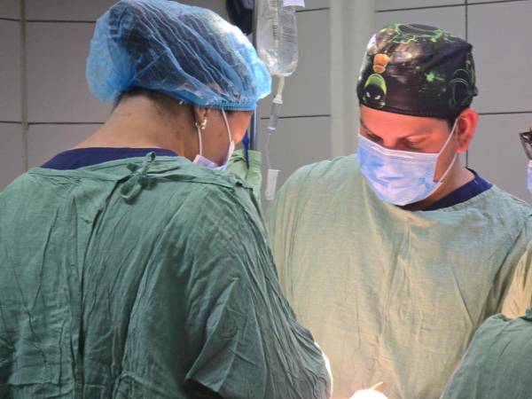 Las intervenciones quirúrgicas comenzaron hace dos semanas en el Hospital Regional del Norte del IHSS.