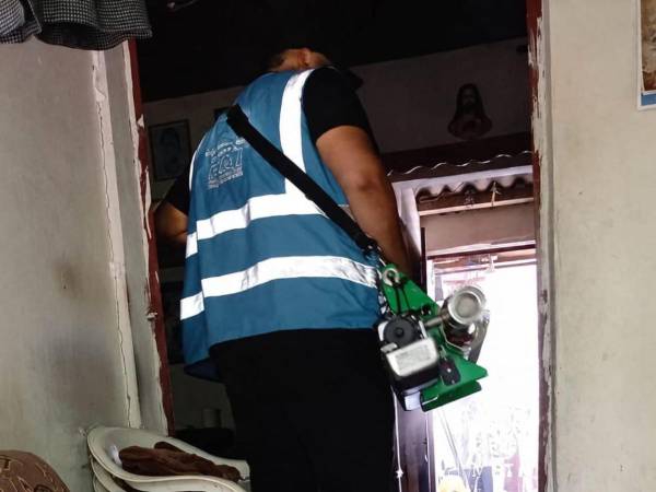 Las cuadrillas de la Alcaldía han fumigado unas 6,000 viviendas en 18 barrios y colonias considerados los focos de criaderos de zancudos.