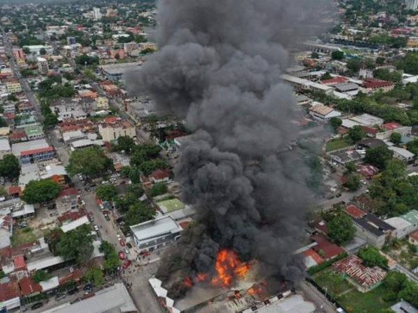 El incendio se registró el pasado 17 de junio en el mercado Guamilito.