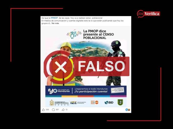 Captura de pantalla a una publicación de Facebook hecha el 18 de agosto de 2026.