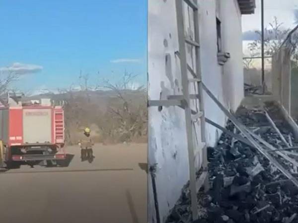 Las autoridades indicaron que la acción oportuna de los bomberos permitió salvaguardar la vida de las personas que se encontraban en el lugar​​​​​.