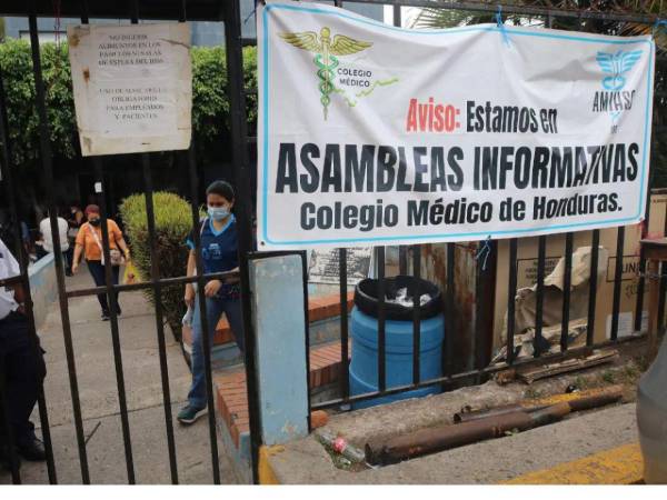 Pese a las asambleas informativas, el CMH informó que solo se atenderán emergencias a nivel nacional.