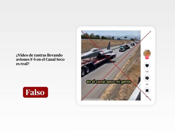 Captura de pantalla a una publicación de TikTok hecha el 11 de marzo de 2026, adaptada esta cartela.