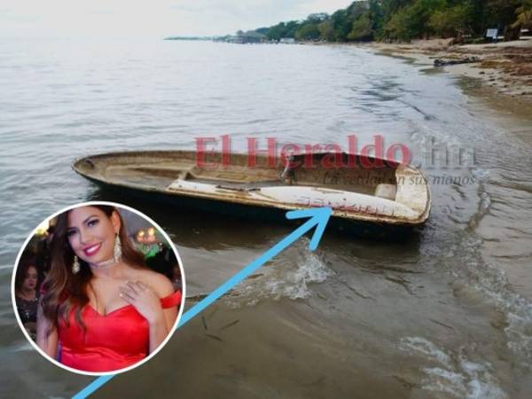 Esta es la pieza que fue encontrada en la orilla de la playa y que se cree podría ser parte de la moto acuática que conducía la joven.