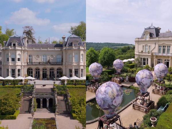 Una exclusiva finca convertida en hotel de lujo ubicada en Surrey, Inglaterra, fue el escenario de la celebración de la boda de Zendaya y Tom Holland.