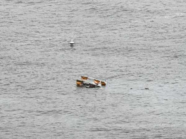 Varios muertos al estrellarse un helicóptero en el río Hudson de Nueva York