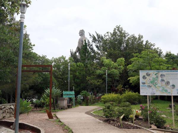 Autoridades buscan recuperar uno de los principales atractivos de Tegucigalpa con acciones de mantenimiento e infraestructura en El Picacho.
