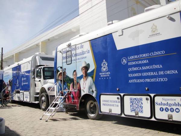Las unidades actualmente se encuentran dando atención a la población de los municipios de Candelaria, Lempira; Pimienta, Cortés; y Sabanagrande en Francisco Morazán.