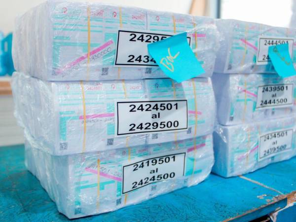 Las autoridades del Instituto de la Propiedad distribuyeron las boletas de revisión vehicular en todas las instituciones bancarias autorizadas a nivel nacional para realizar los trámites correspondientes.