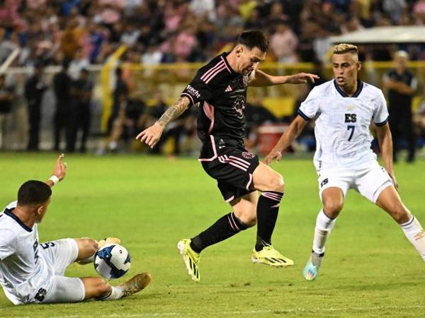 El Inter Miami visitó con Messi a El Salvador