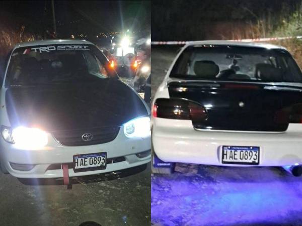 Dos hombres fueron trasladados en un vehículo hasta una calle solitaria de la colonia Cerro Grande, etapa 5, de Tegucigalpa, donde posteriormente fueron atacados a disparos.