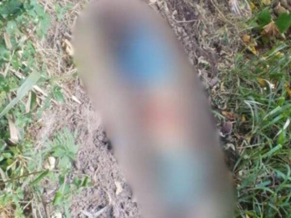 De manera preliminar se informó que se trata de un hombre de entre 40 y 50 años de edad.