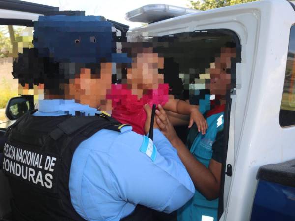 La menor ya se encuentra bajo resguardo en el Centro de Cuidado Infantil en Catacamas.