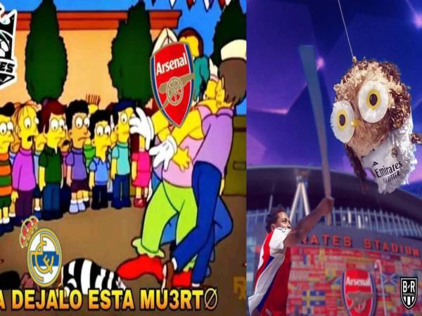 Arsenal goleó este día 3-0 al Real Madrid en el partido de ida por los cuartos de final en Champions League. Te mostramos los mejores memes que dejó este vibrante juego.