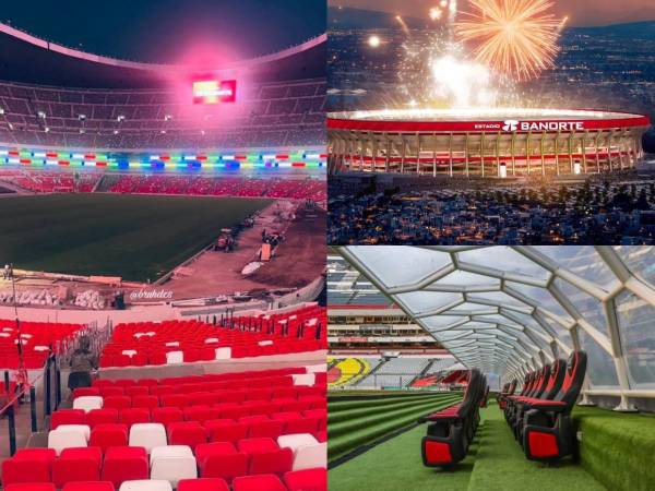 Te mostramos la nueva cara del estadio Azteca, que fue remodelado de cara al arranque del Mundial 2026.