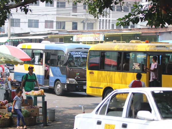 Al menos unas cuatro rutas de buses están identificadas, pero los robos se hacen frecuentan en los sectores más populares.