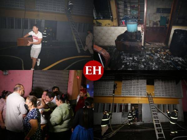 “Quedamos en la calle...” es la triste realidad a la que varias familias capitalinas se deberán enfrentar a partir de este martes, luego de que sus viviendas -donde también funcionaban algunos negocios- tomarán fuego la noche de este 15 de marzo en el Barrio Abajo de Tegucigalpa. Más fotografías y detalles sobre lo ocurrido a continuación.