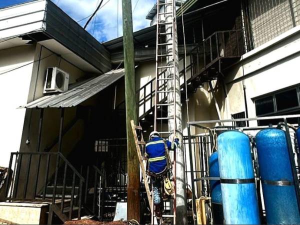 Esta semana las autoridades recibieron el primero de dos generadores eléctricos para comenzar con la instalación de la subestación eléctrica.